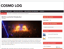 Tablet Screenshot of cosmolog.org